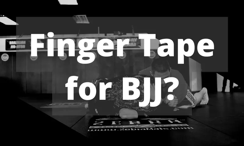 Finger Tape for BJJ?